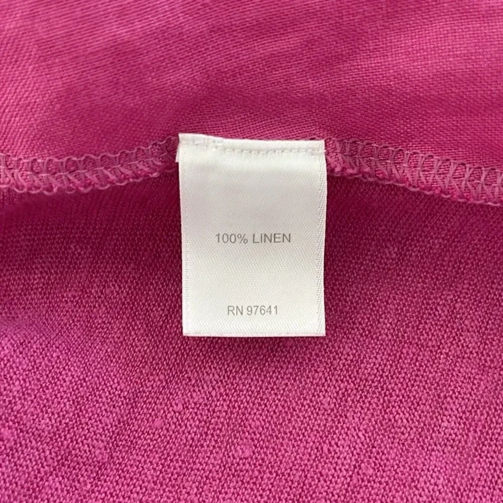 J Jill 100% Linen Side Panel Tank Top - Picture 6 of 7